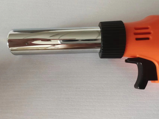 Pistolet à torche de cuisine à gaz de 200 mm avec réglage de la flamme pour l'industrie