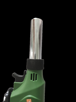 Pistolet à torche de cuisine en acier inoxydable avec 3 mois