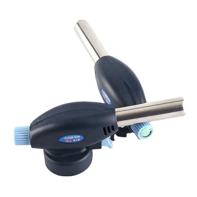 Pistolet électronique à flamme à allumage pour soudage et cuisson de soudure précise