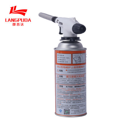 Hausse de l'arme à feu de flamme portative de butane de torche de gaz de BARBECUE de camping