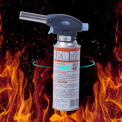 Torche de soudure portative de gaz de butane en plastique noir de 20mm