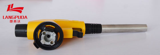 Démarreur jaune noir de charbon de bois de torche de gril d'arme à feu de flamme de BARBECUE de 20cm