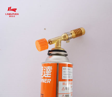 brûleur liquéfié par cassette de soudage à gaz de butane de 12cm