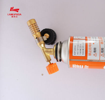 Arme à feu automatique de torche de cuisine de l'allumage 12cm, brûleur de torche de gaz de cassette