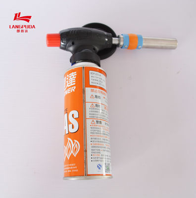 Arme à feu de flamme portative de butane de torche de gaz en métal 24cm de cuisine