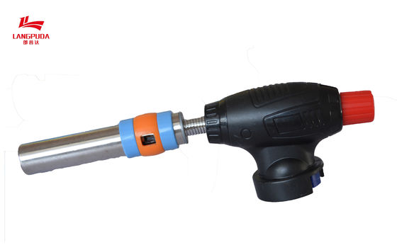 Torche en plastique d'arme à feu de BARBECUE de l'acier inoxydable 24cm