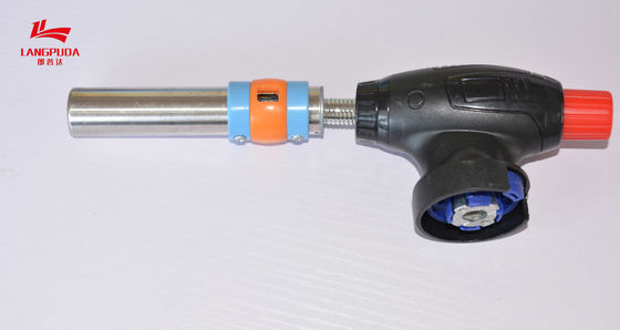 Brûleur de torche de gaz de cassette en métal 24cm, lampe à souder portative de barbecue