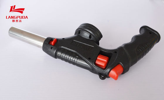 Camping augmentant l'arme à feu de flamme de butane de 22cm, torche de canon à gaz de butane