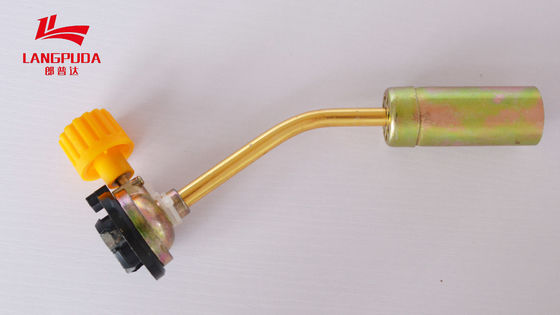brûleur de torche de gaz de cassette de 19.8cm, flamme réglable de torche de soudage à gaz de butane
