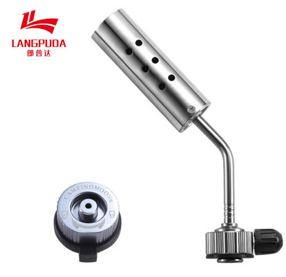 Torche multi de gaz d'arme à feu de flamme de la fonction 21cm d'acier inoxydable