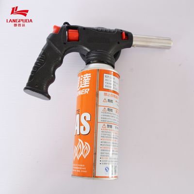 Allumeur portatif de torche de gaz de butane du camping 22cm en métal