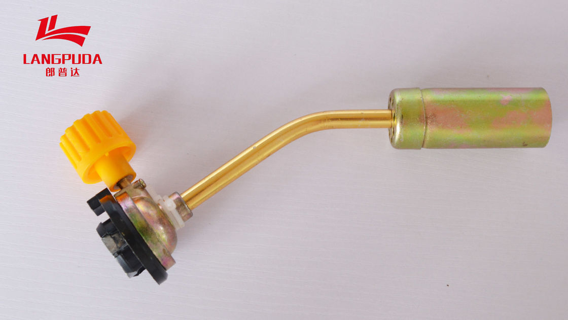 brûleur de torche de gaz de cassette de 19.8cm, flamme réglable de torche de soudage à gaz de butane